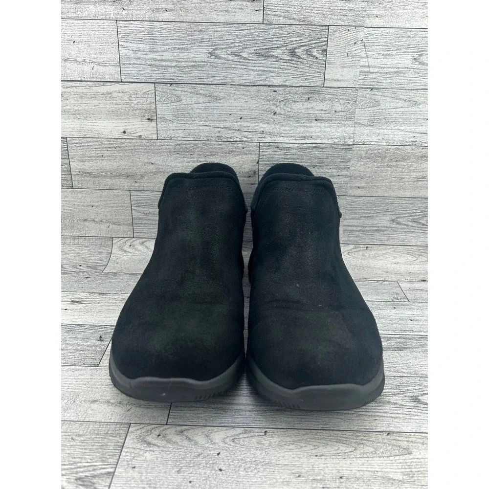 Skechers Slip-ins Relaxed Fit Easy Going Latte Black Shoes 167872 Women Sz 8.5